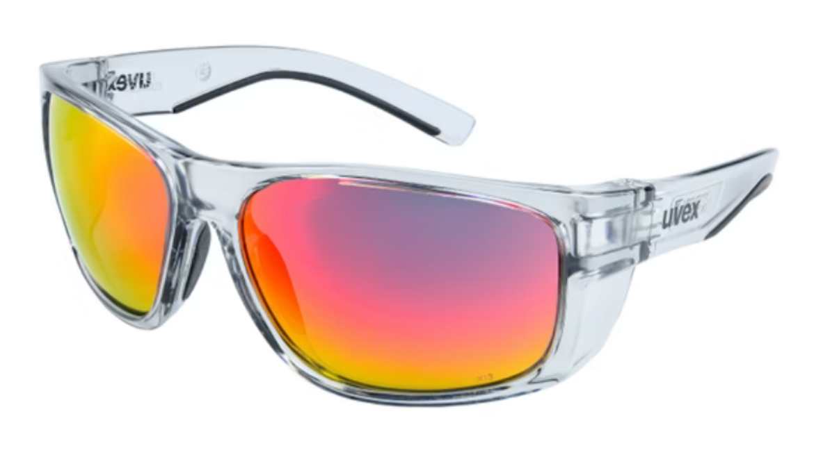 Picture of UVEX Aquarius Graphite Frame, Red Mirror Lens.