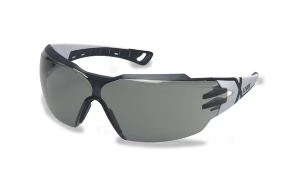 Picture of uvex pheos cx2 glasses White Frame - Smoke