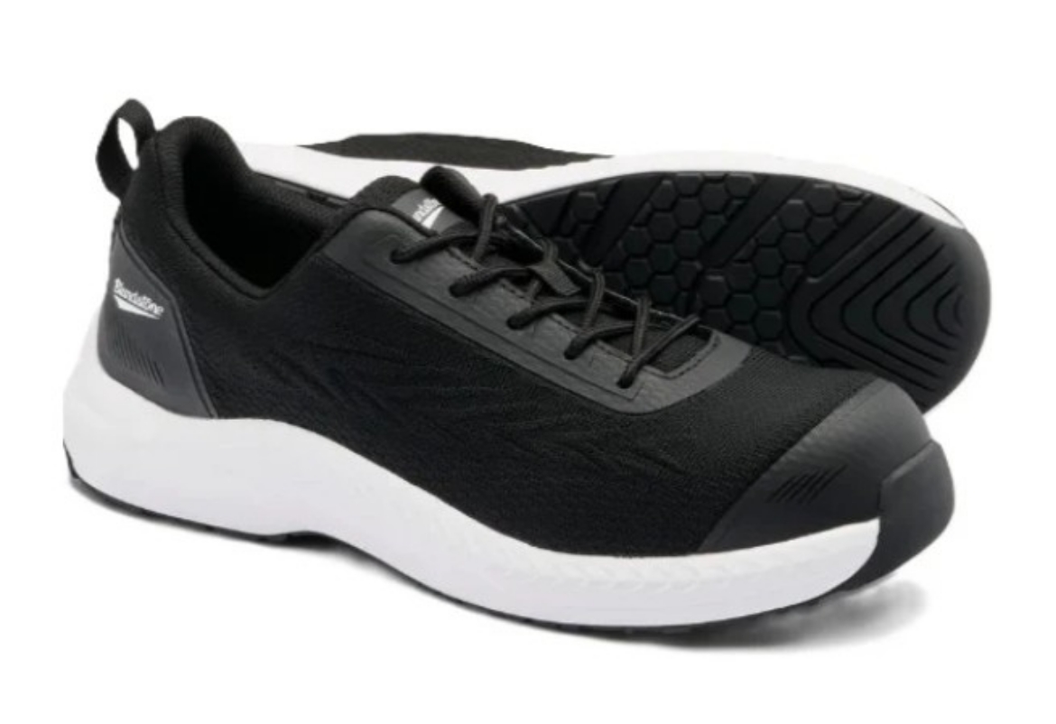 Picture of BLUNDSTONE Black & White Anti-Static Unisex Safety Jogger with Composite Toe Cap