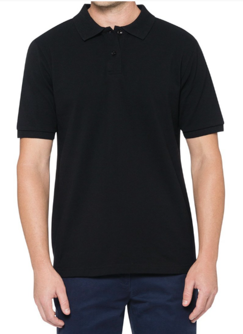 Picture of DAVID MARCS Unisex Cont Fit Pique Polo Shirt S/S