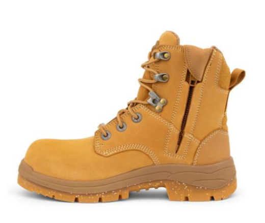 Picture of Women's 150mm Wheat Zip Sided Boot