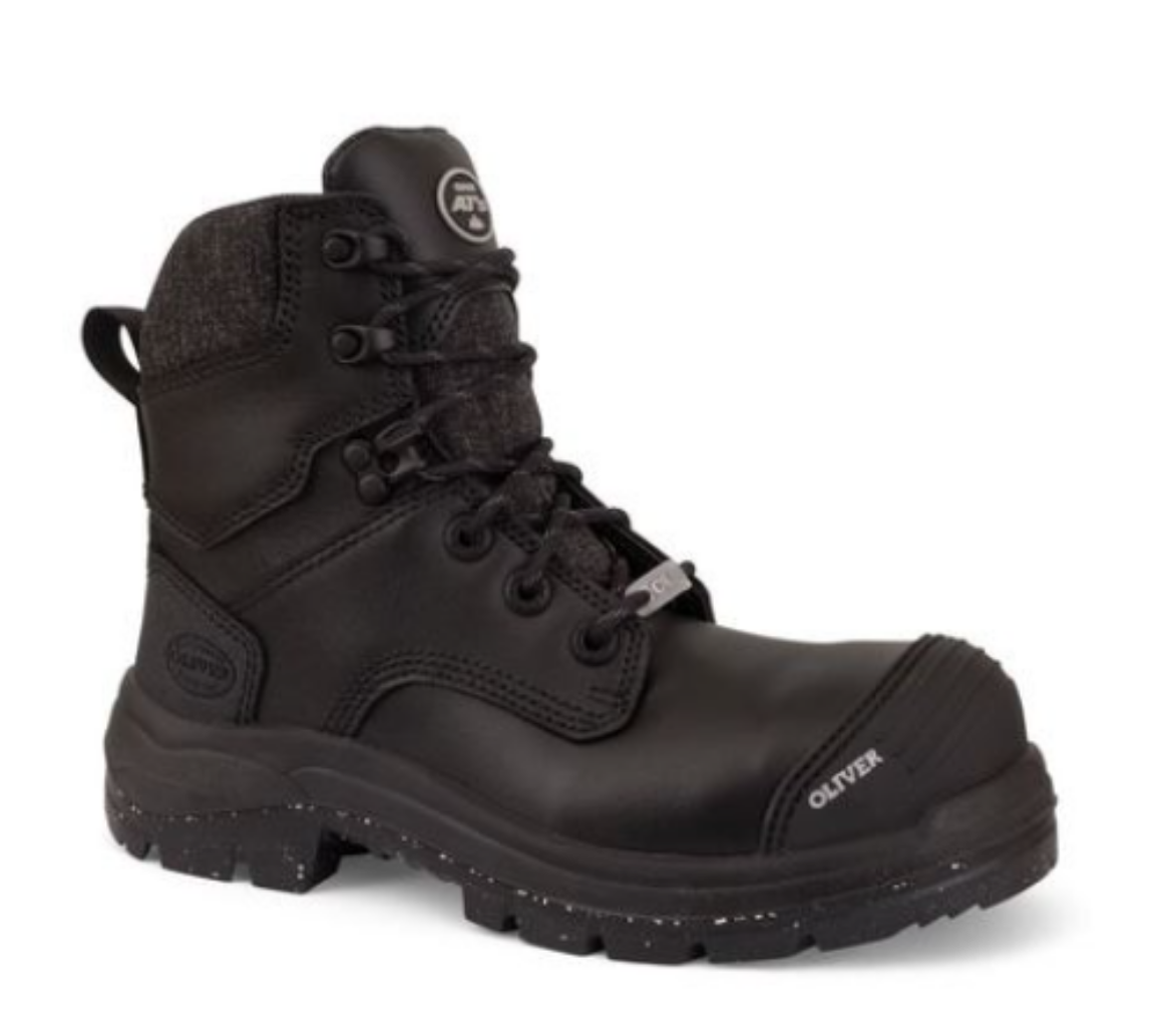 Picture of 150mm Women's Black Zip Sided Boot