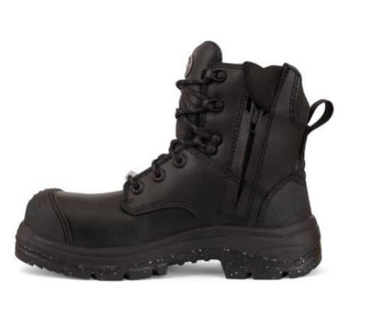 Picture of 150mm Women's Black Zip Sided Boot