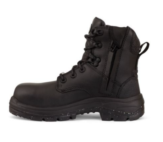 Picture of 150mm Women's Black Zip Sided Boot