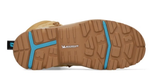 Picture of BATA Helix Ultra Overland Wheat Zip Sided / Lace Up 150mm Safety Boot