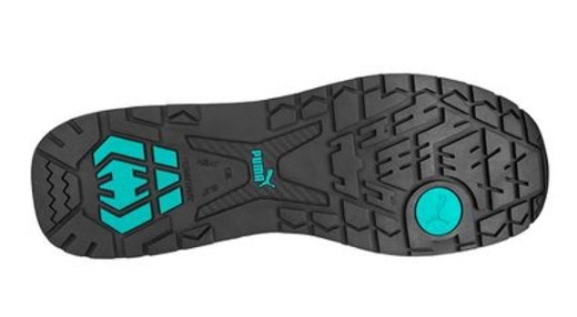 Picture of PUMA Vivid Knit Black/Green Safety Jogger