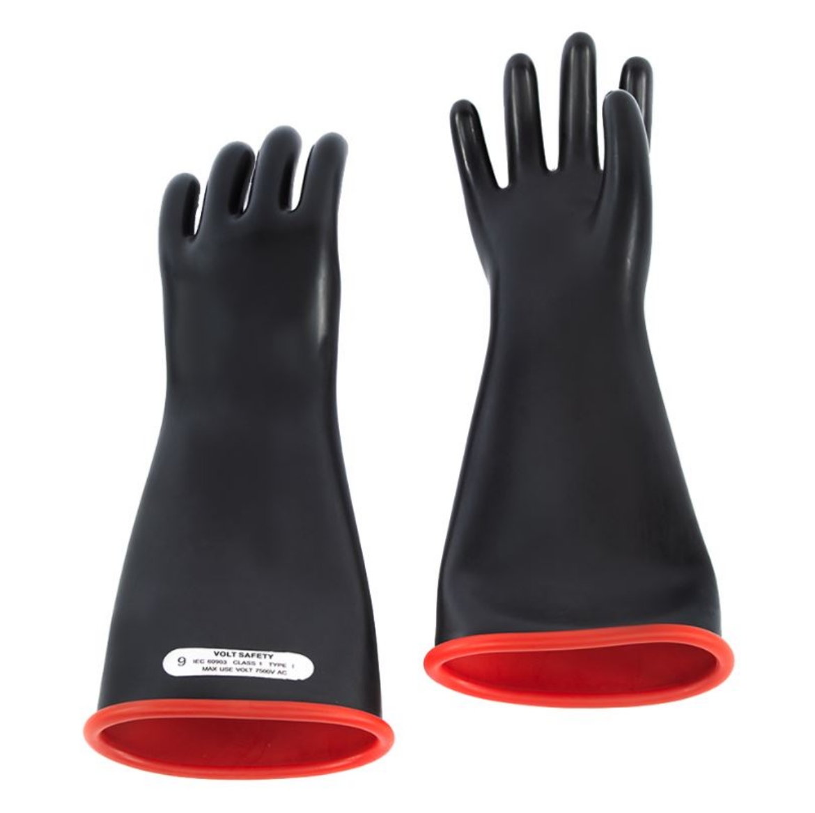 Picture of Insulated Glove Class 1 7.5kV Rolled Edge Dual Colour