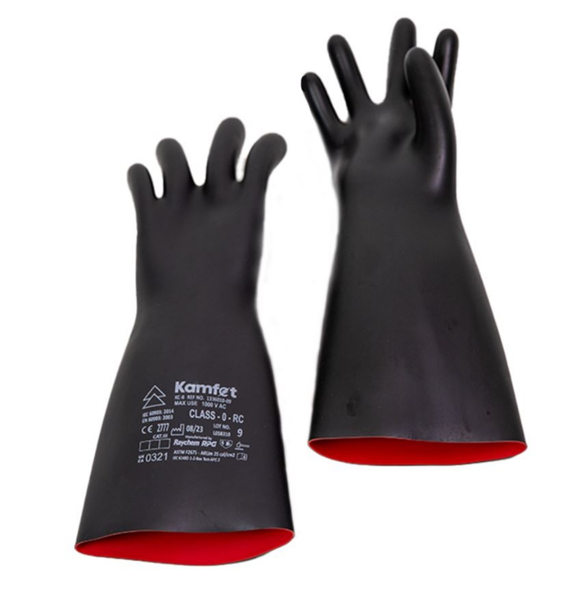 Picture of Insulated Composite Glove Class 0 1000V Straight Cuff Dual Colour – Raychem Kamfet