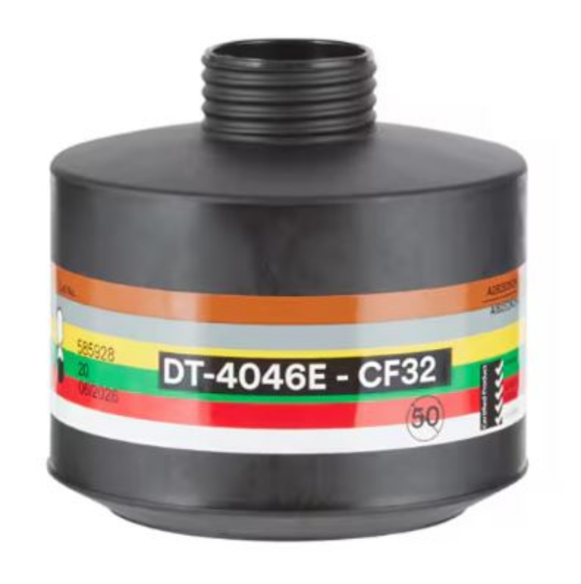 Picture of 3M™ DIN Threaded Gas/Vapour Cartridge and Particulate Filter CF32 A2B2E2K2HgP3 R D DT-4046E