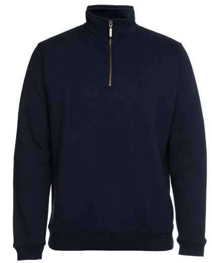 Picture of C of C Brass 1/2 Zip Sweat