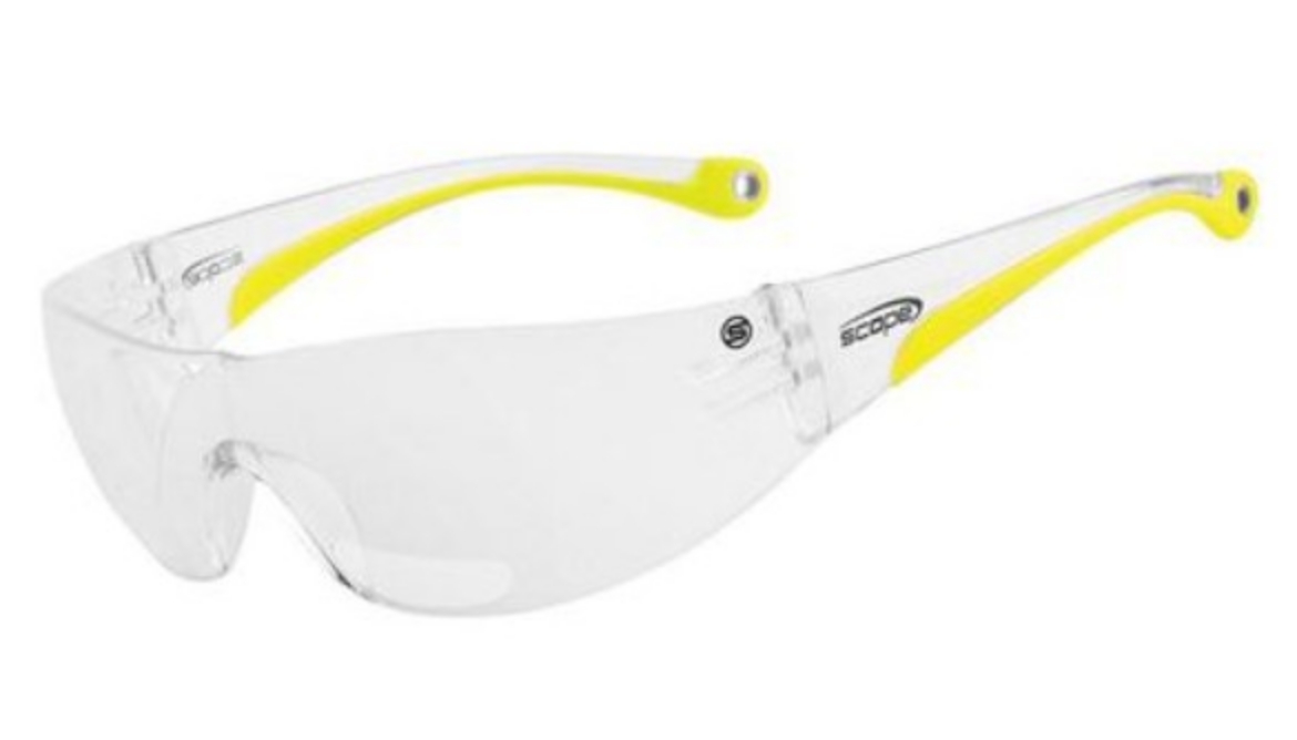 Picture of SCOPE Maxvue Diopter Safety Glasses Clear +2.5