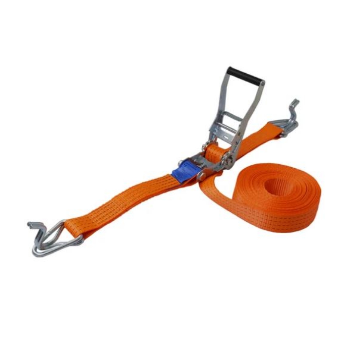 Picture of Fasty Ratchet 10M x 50mm Orange Tie Down Hook & Keeper 2500kg - 2 Piece