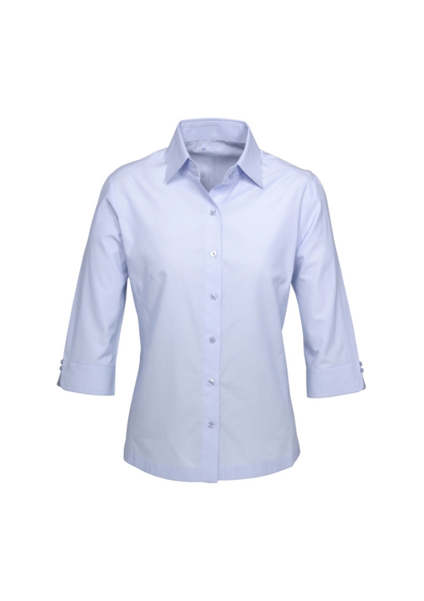 Picture of Biz Collection Ladies Ambassador ¾ Sleeve Shirt  Easy Care 75% Polyester 25% Cotton
