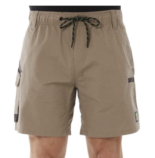 Picture of FXD Mens Elastic Waisted Utility Shorts 240gsm