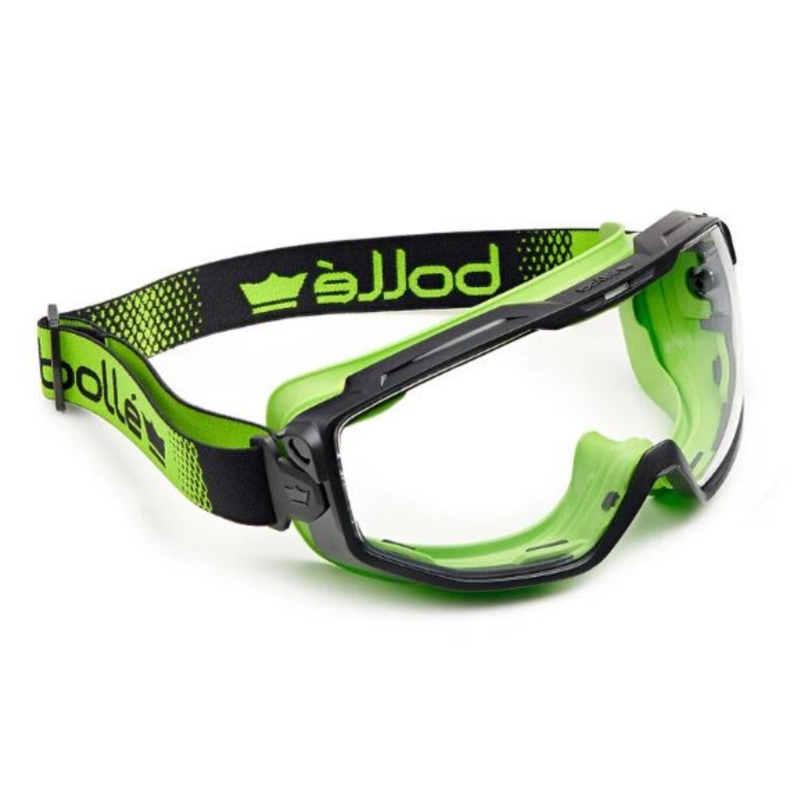 Picture of BOLLE UNIVERSAL GOGGLE PC Clear Platinum Top Bottom Sealed with Foam