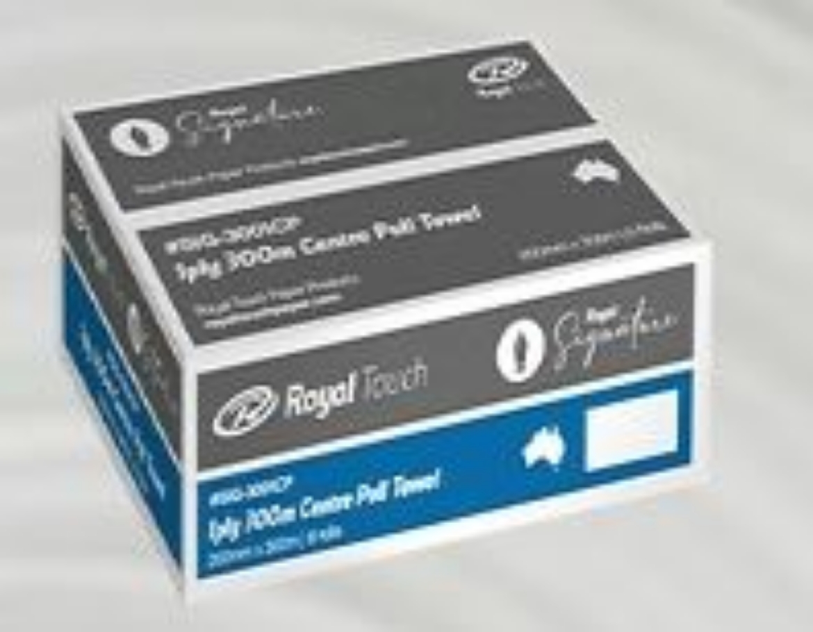 Picture of ROYAL TOUCH 1  Ply Centre Pull Towel 300M