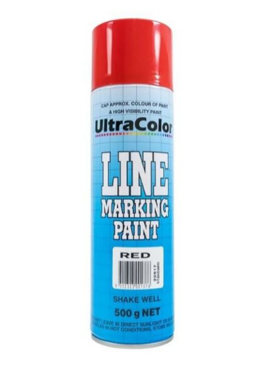 Picture of Ultracolor 500 gram Line Marking Paint - Hand Held - Red