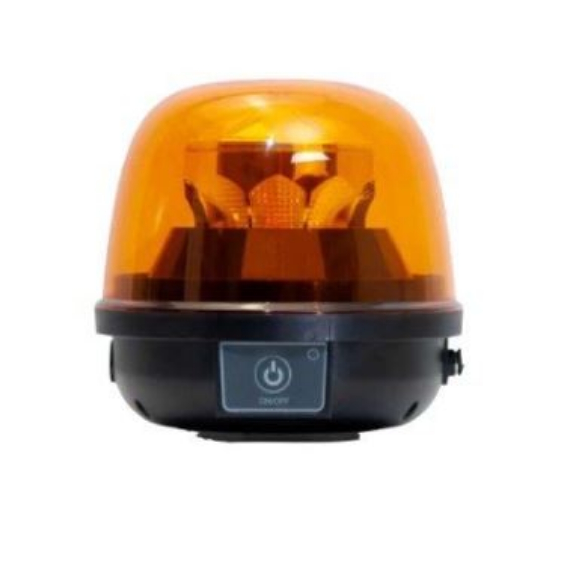 Picture of Dome LED Beacon Rechargeable Amber Magnetic Base 12-24VDC