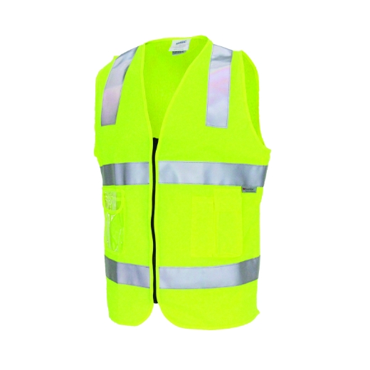 Picture of DNC Day/Night Side Panel Safety Vest with 3M R/Tape 120gsm