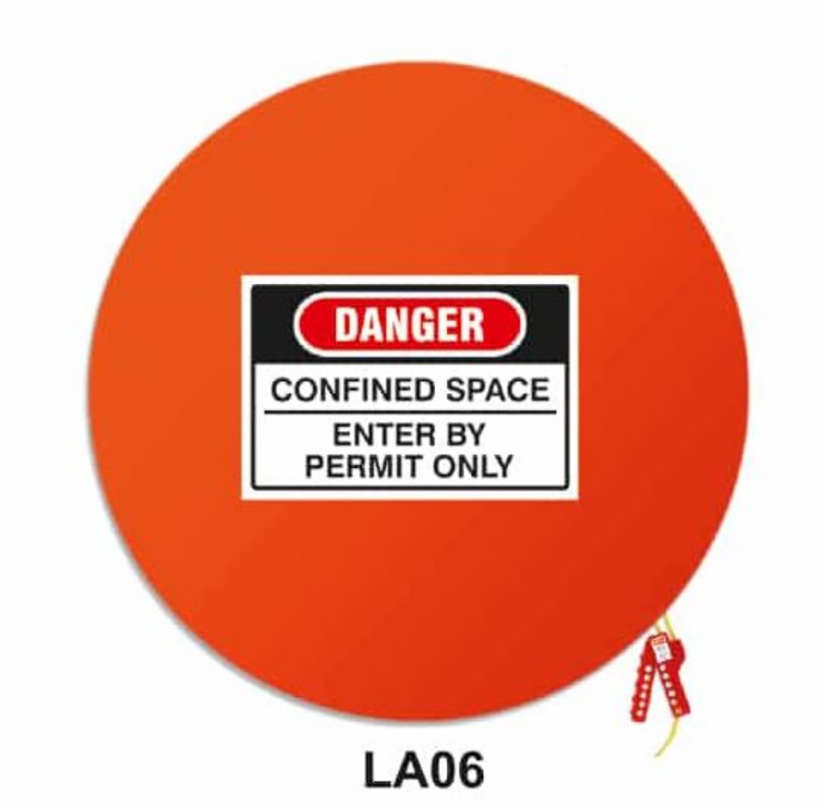 Picture of Solid Confined Space Cover – Lockable Extra Large