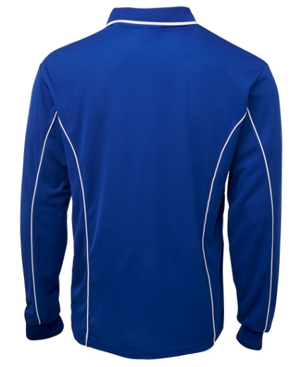 Picture of JB's Wear Podium Piping Polo Shirt L/S