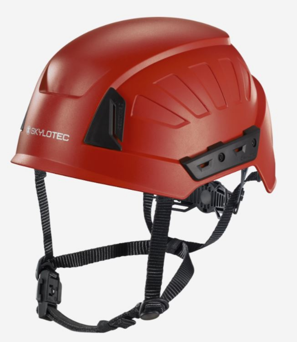 Picture of SKYLOTEC Inceptor GRX HIGH VOLTAGE- Electrically insulated RED Helmet NON VENTED - Light weight. CERTIFIED TO AS/NZS 1801 Type 2