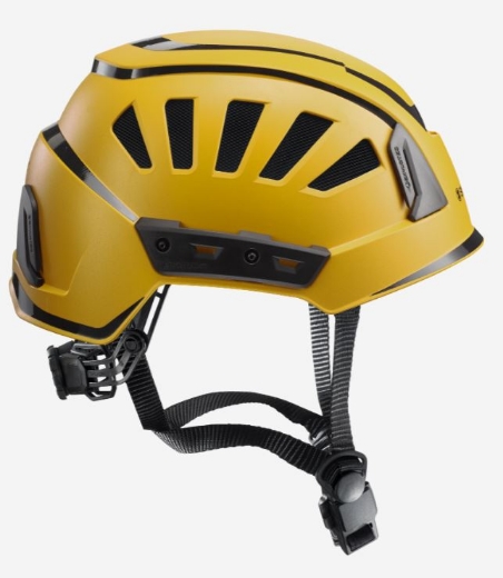 Picture of SKYLOTEC Inceptor GRX - Vented YELLOW c/w reflective stickers Helmet Light weight (450gm). CERTIFIED TO AS/NZS 1801 Type 1.