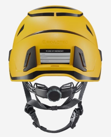 Picture of SKYLOTEC Inceptor GRX - Vented YELLOW c/w reflective stickers Helmet Light weight (450gm). CERTIFIED TO AS/NZS 1801 Type 1.