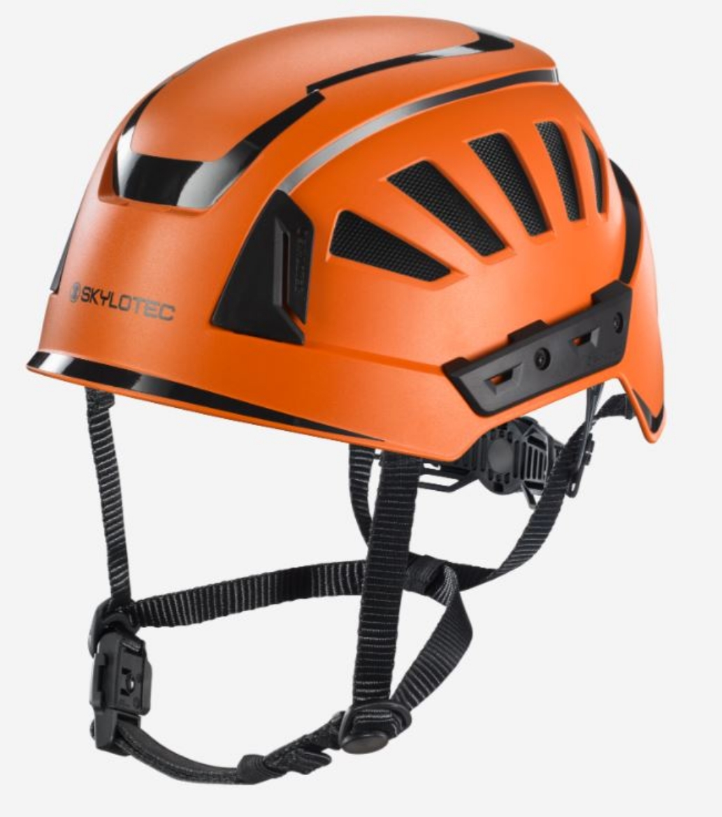 Picture of SKYLOTEC Inceptor GRX - Vented ORANGE c/w reflective stickers Helmet Light weight (450gm). CERTIFIED TO AS/NZS 1801 Type 1.