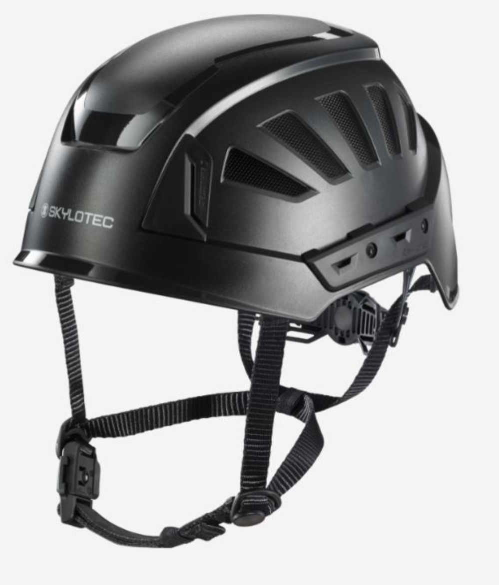 Picture of SKYLOTEC Inceptor GRX - Vented BLACK c/w reflective stickers Helmet Light weight (450gm). CERTIFIED TO AS/NZS 1801 Type 1.