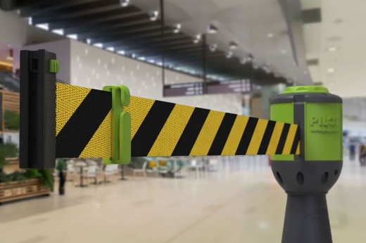 Picture of Pilot 10m Belt Barrier - Red/White Belt