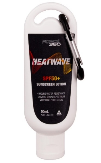 Picture of Force360 HeatWave™ 50mL Sunscreen Carabiner