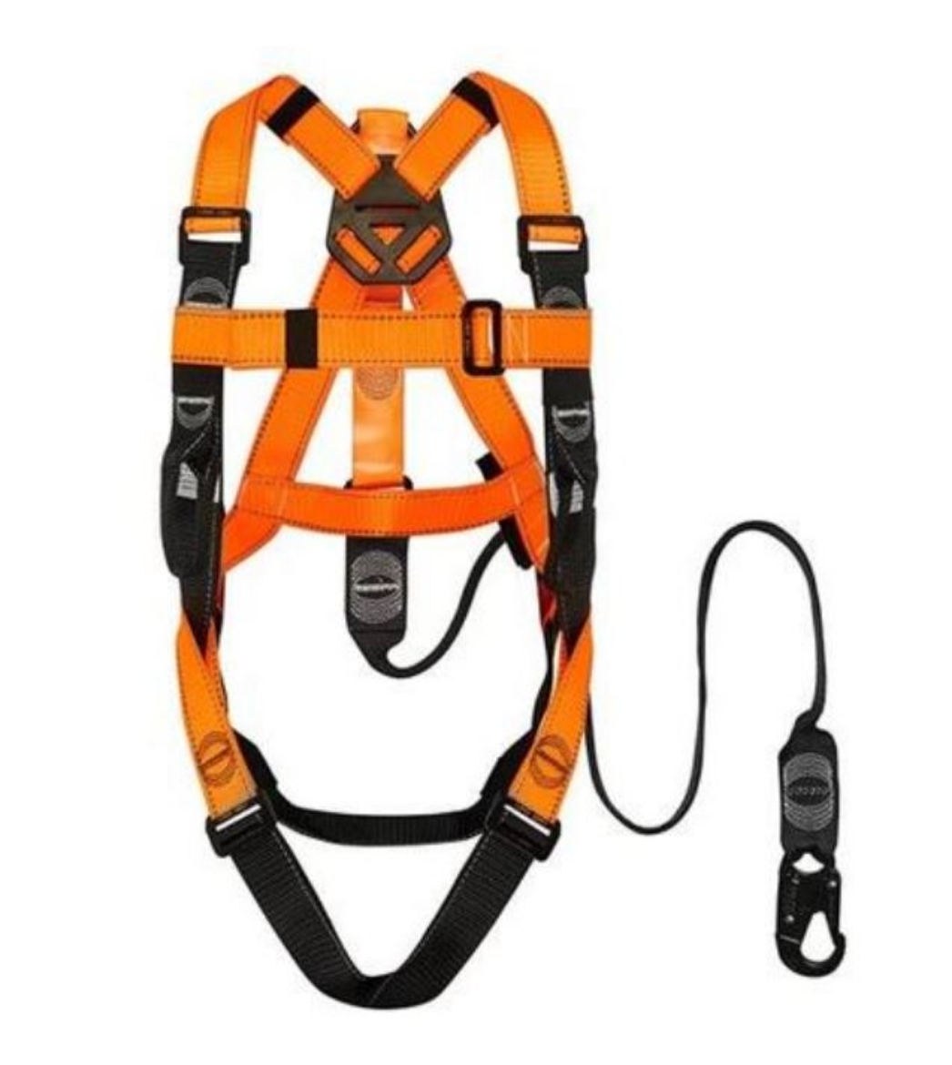 Picture of Elevated Work Platform (EWP) Harness c/w Permanently Attached Lanyard 1.5M