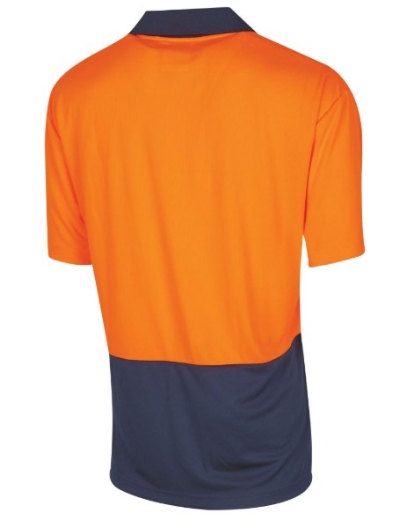 Picture of TRU WORKWEAR Micromesh Hi-Vis Polo Shirt 145gsm S/S
