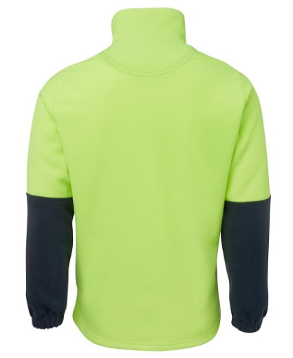 Picture of JB's Wear Hi Vis 1/2 Zip Polar Fleece 280gsm