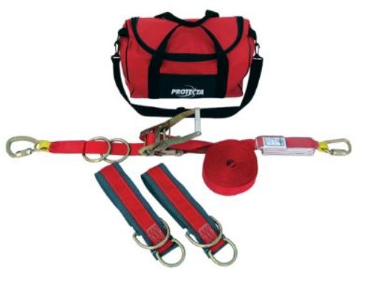 Picture of 3M™ Protecta® Temporary Horizontal Lifeline System with Anchors 1200101, Web, 60 ft (18.3M)