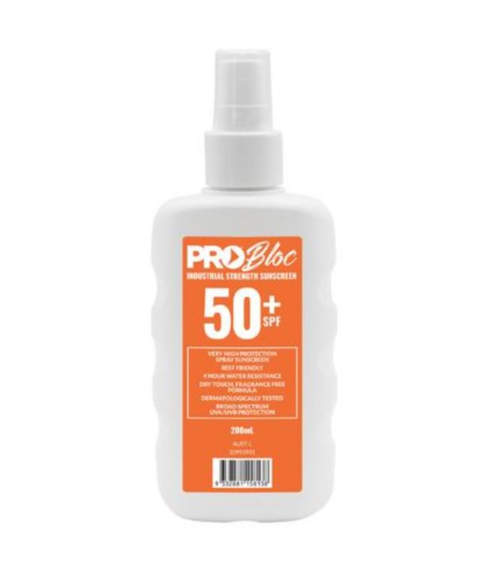 Picture of PROBLOC SPF 50+ Sunscreen 200ml Spray Bottle