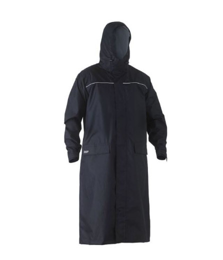 Picture of Bisley Long Rain Coat - Navy