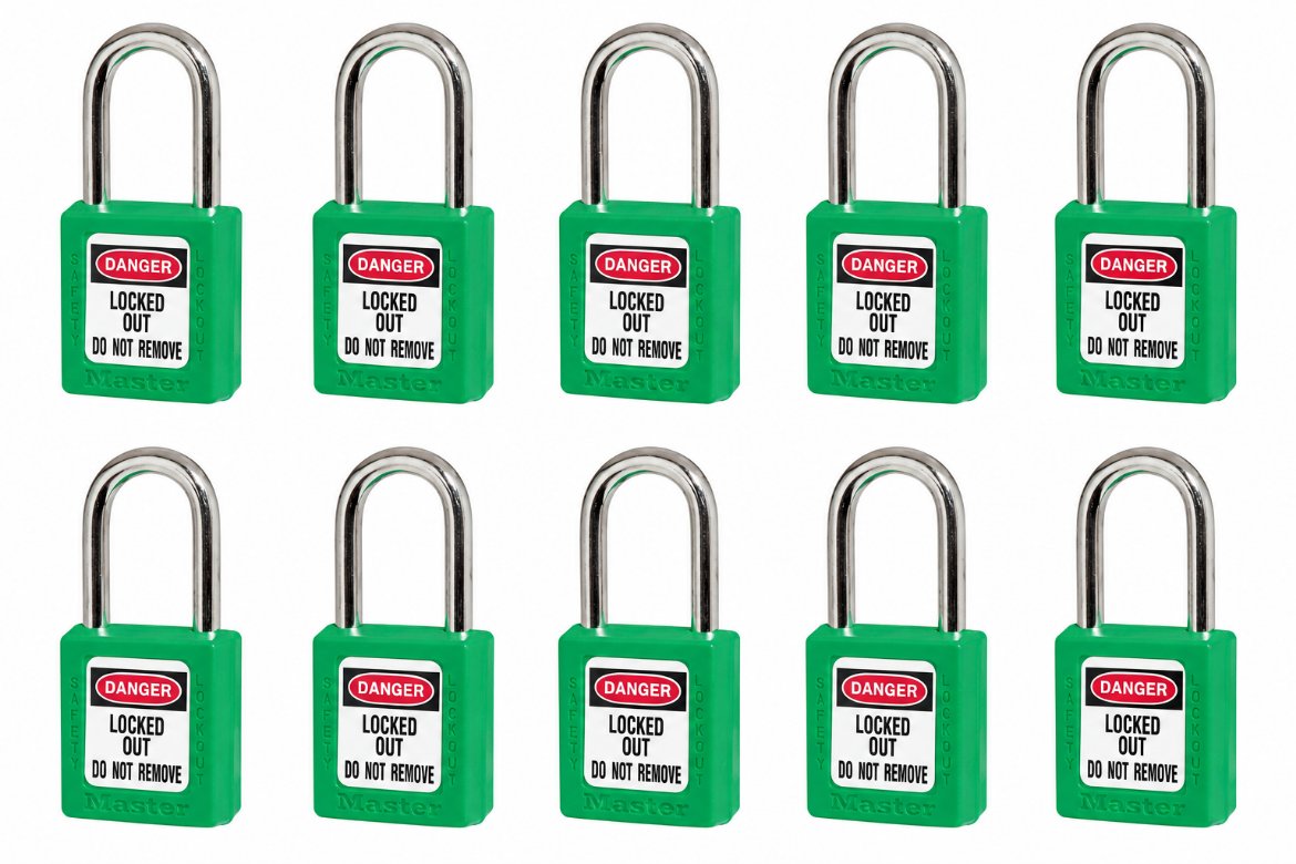 Picture of Masterlock  S/LOCK 410 KA10 Green