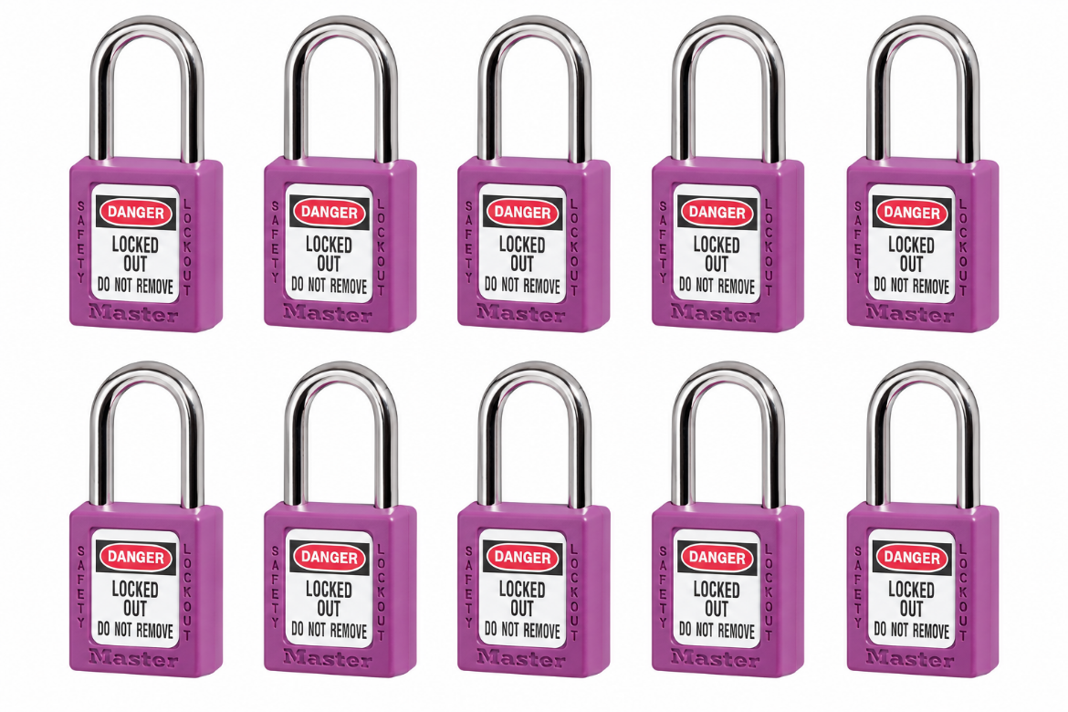 Picture of Masterlock  S/LOCK 410 KA10 Purple