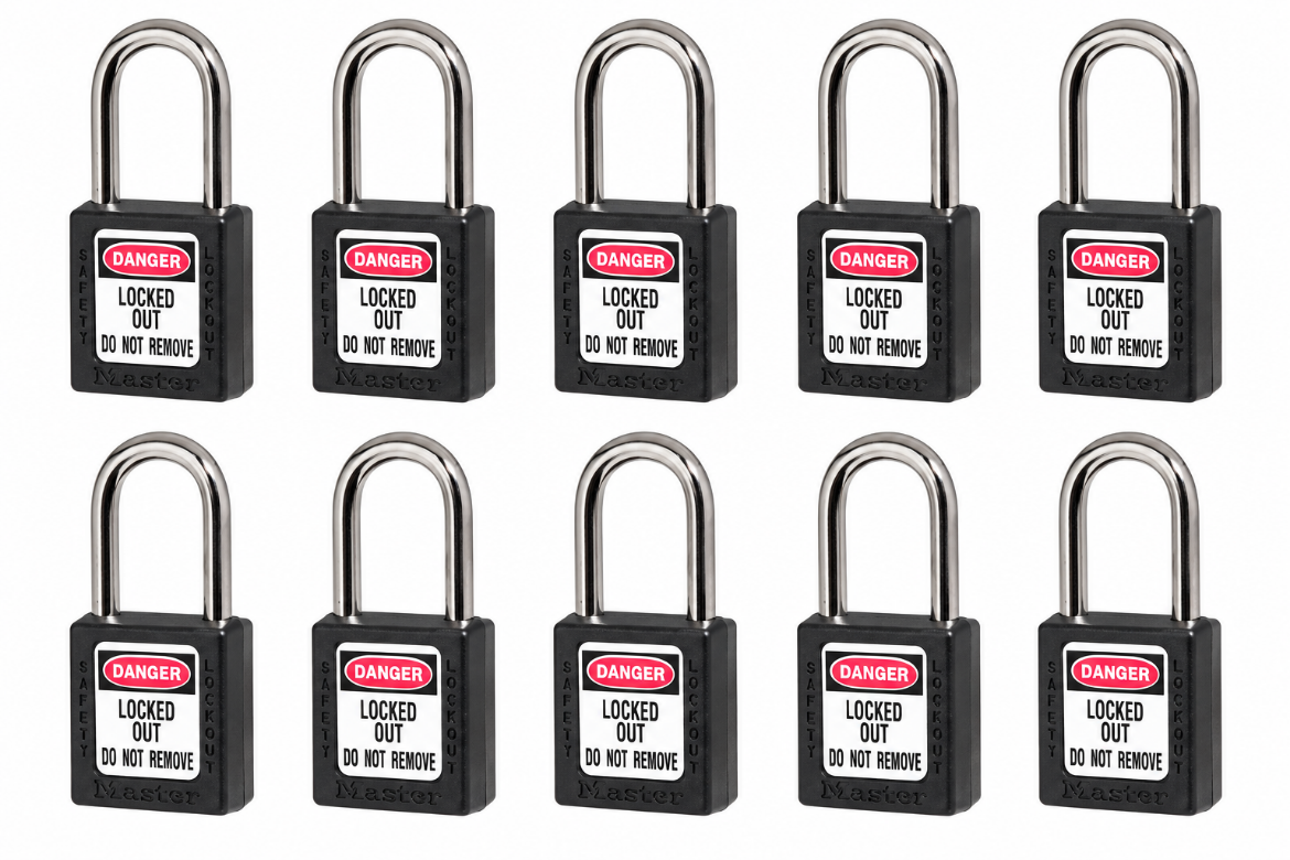 Picture of MasterLock®  S/LOCK 410 KA10 Black
