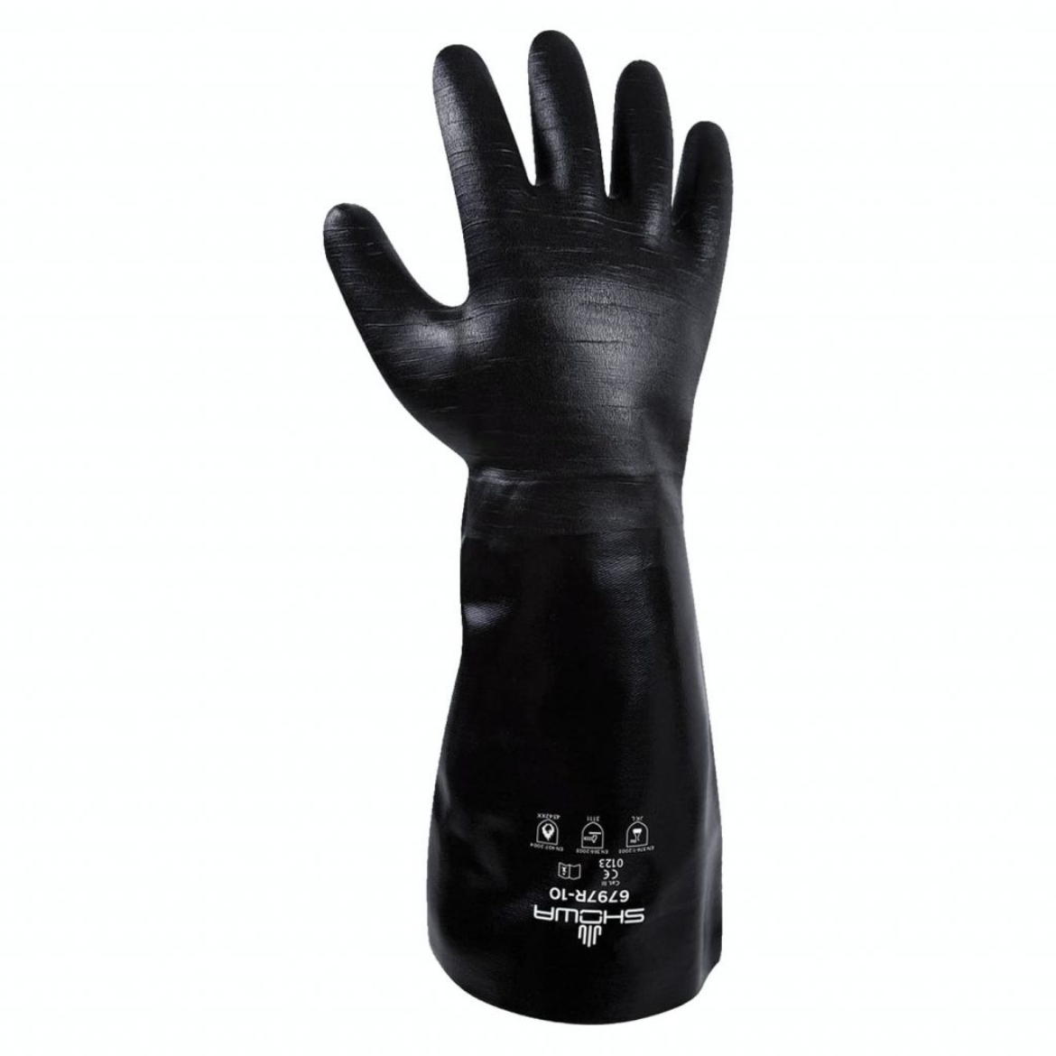 Picture of SHOWA Neoprene 45cm Chemical Gauntlet - Size 10 Only